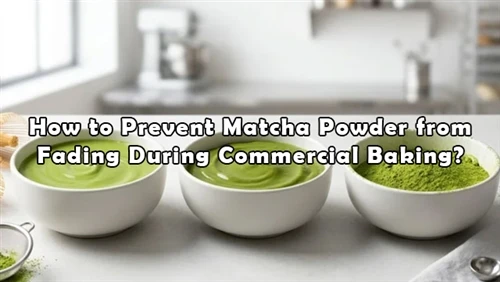 Bagaimana Mencegah Bubuk Matcha Memudar Saat Memanggang Komersial?